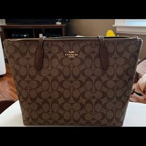 Coach purse.  Used a total of 7 days
